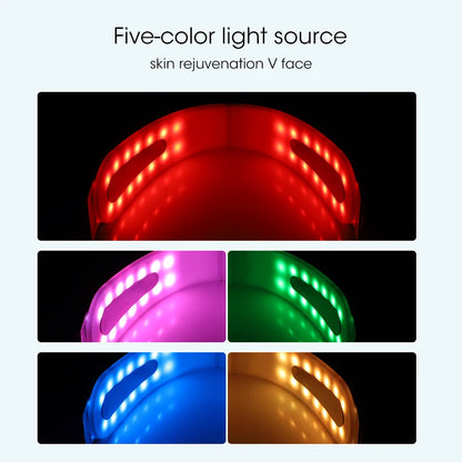 Advanced Face Lifting Device with Red Light Therapy for V-Shape Contouring, Double Chin Reduction, and Skin Rejuvenation