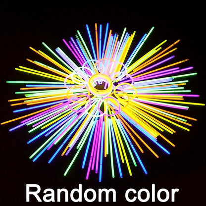 Fluorescent Glow Sticks - Multicolor Party Lights (50/100pcs)